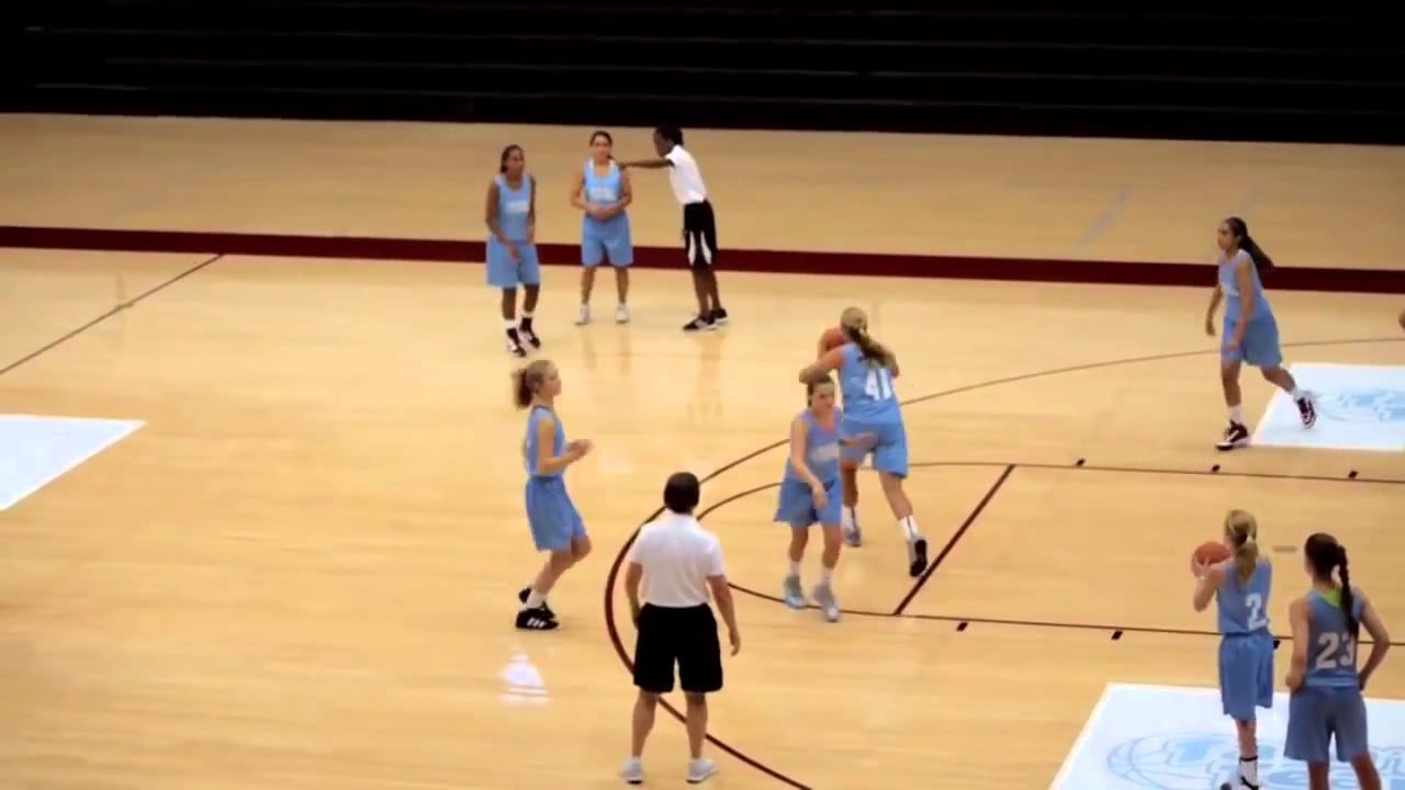 Passing Drills for Youth Basketball | 4 Corner Passing by Tara VanDerveer